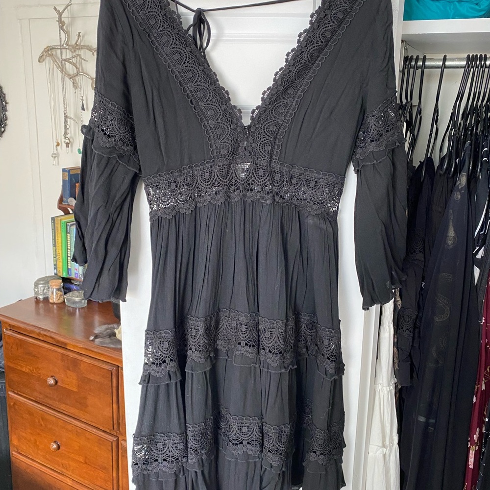 Foxblood | Pixie Goth Dress 🖤